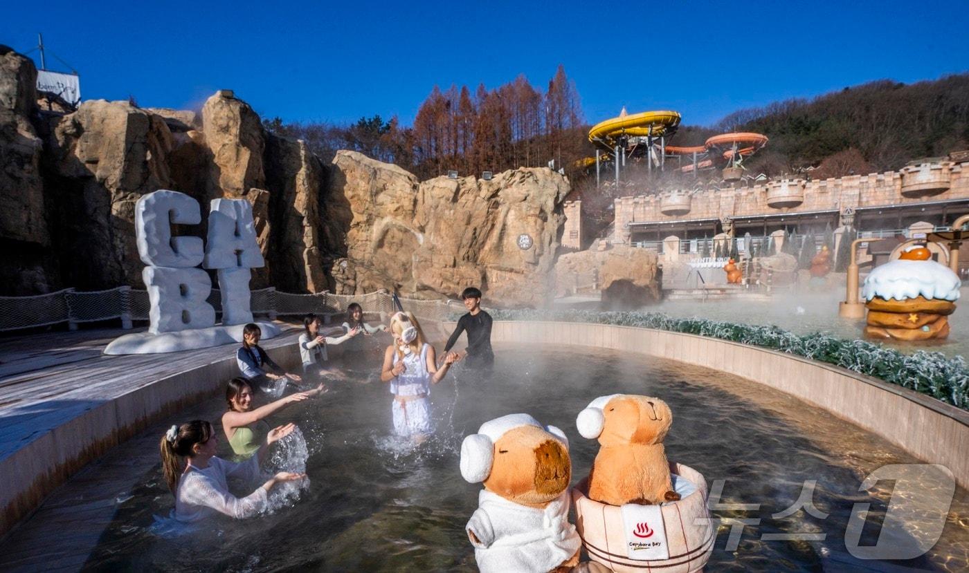 캐리비안 베이 야외 어드벤처 스파(에버랜드 제공)