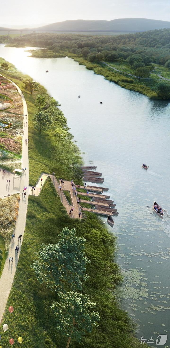 본문 이미지 - 영산강 물순환체계 구축사업 조감도.(광주광역시 제공. 재판매 및 DB금지) 2025.12.17/뉴스1 