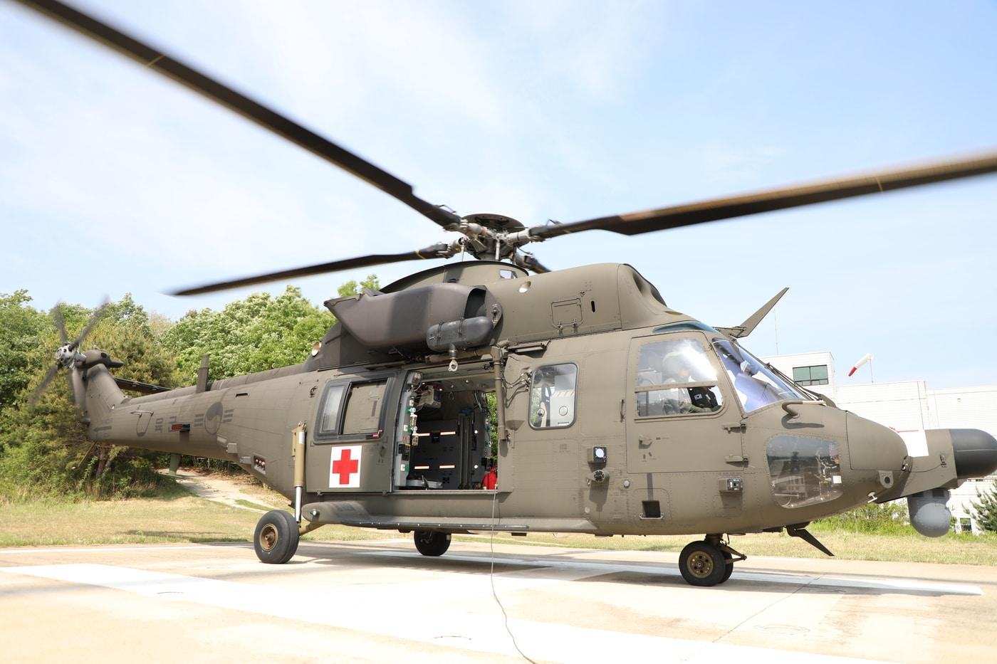 의무후송전용헬기 '메디온'.(방위사업청 제공)