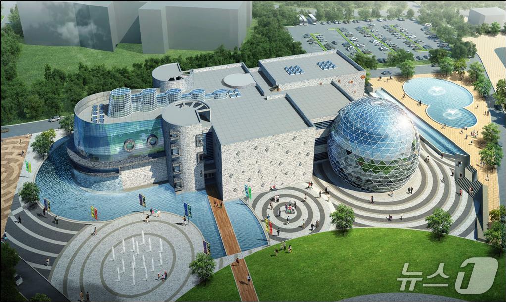 본문 이미지 - 국립청주해양과학관 조감도