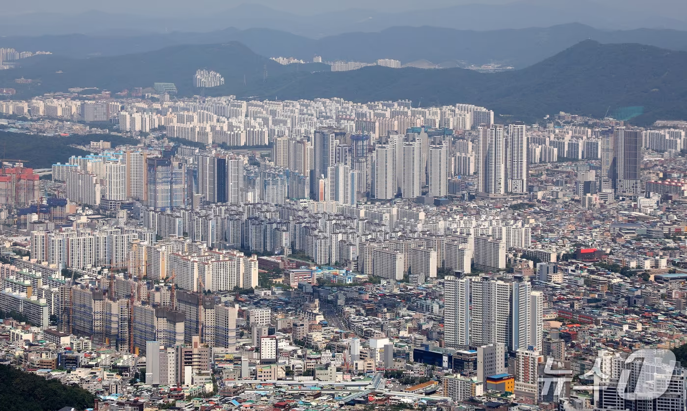 대구 아파트 중위 매매가격과 전세가격이 보합을 기록했다. 사진은 대구 도심 전경.(뉴스1 자료, 재판매 및 DB 금지)ⓒ News1 DB
