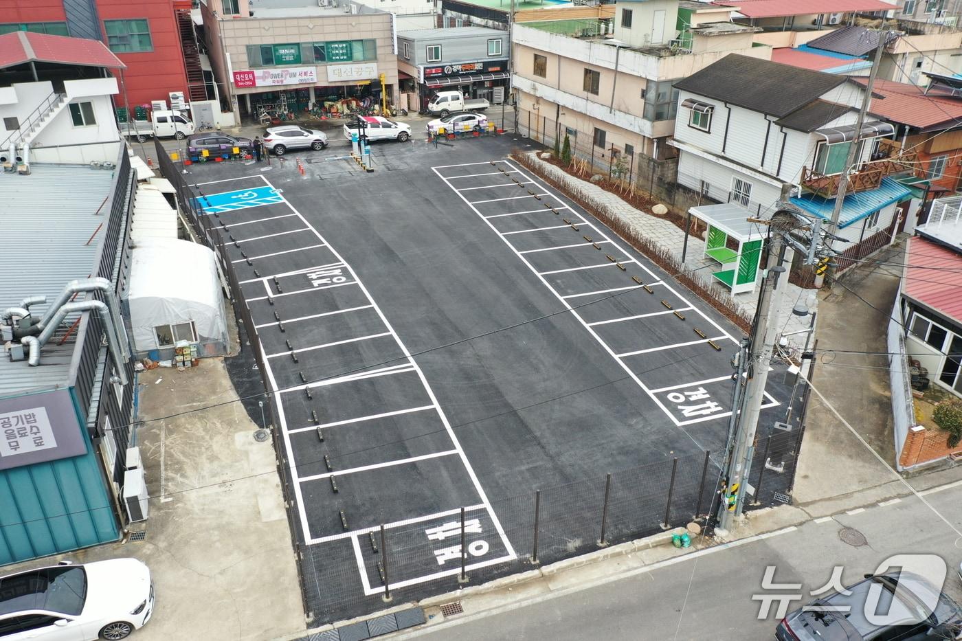 보은읍 교사리 공영주차장 (보은군 제공. 재판매 및 DB금지) /뉴스1 