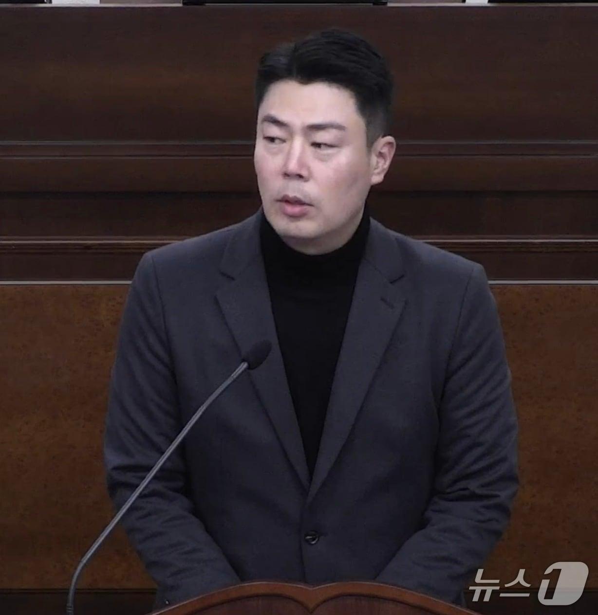 본문 이미지 - 강태영 경남 양산시의원 (시의회 홈페이지 캡처. 재판매 및 DB금지)