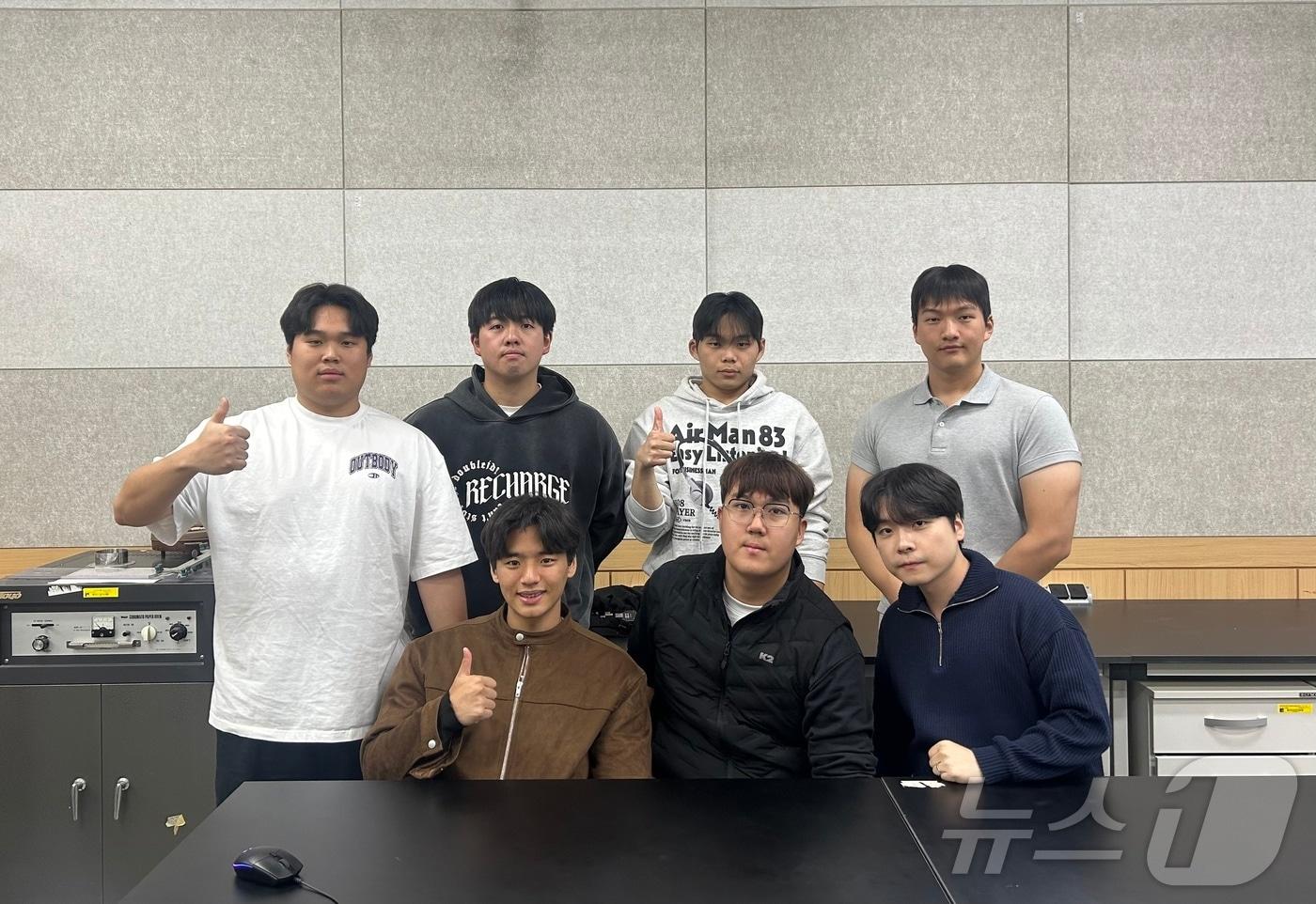 조선이공대학교 케미컬로맨스팀.(조선이공대 제공. 재배포 및 DB 금지)