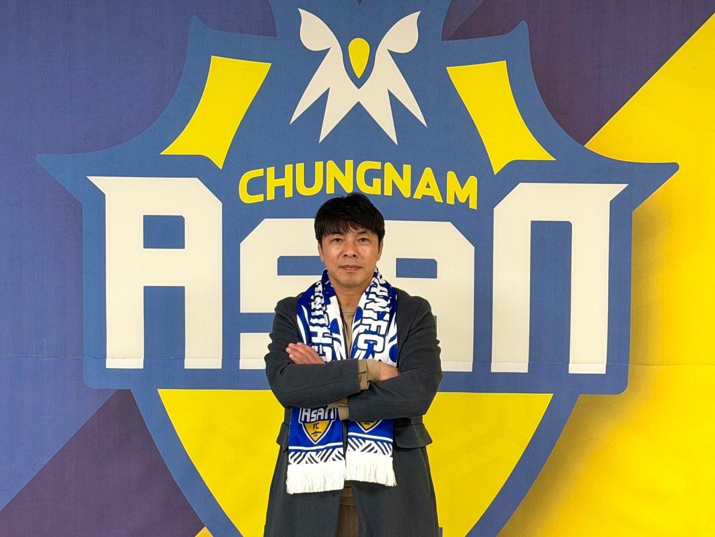 본문 이미지 -  임관식 충남아산 신임 감독(충남아산 제공)