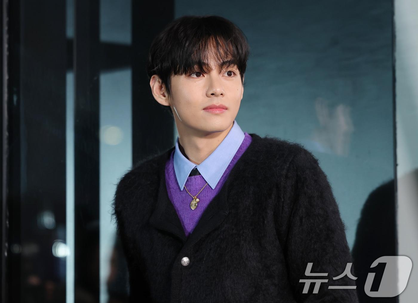 본문 이미지 - 방탄소년단(BTS) 뷔 ⓒ 뉴스1 권현진 기자