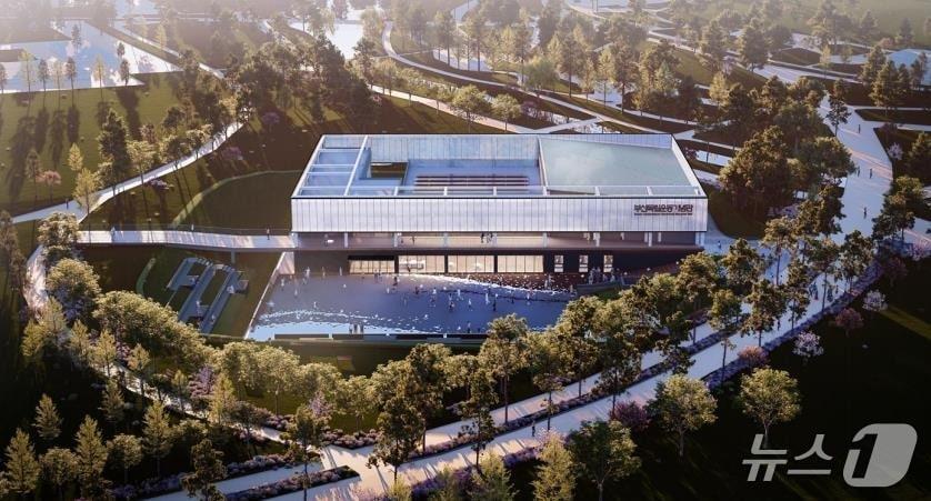 본문 이미지 - '부산독립운동기념관' 조감도.(부산시 제공. 재판매 및 DB금지)