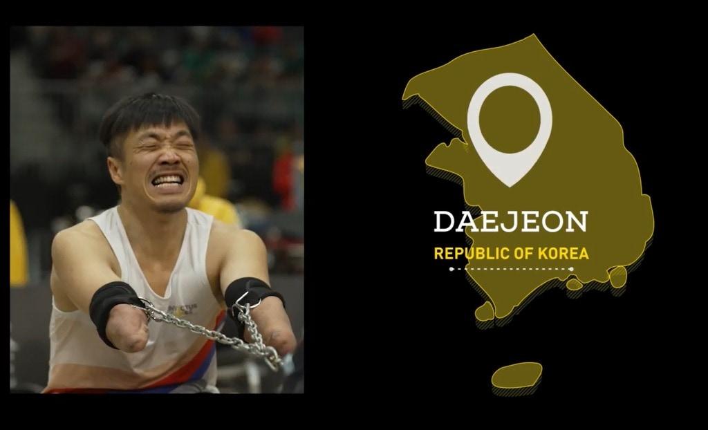 본문 이미지 - 2029 인빅터스 게임 유치 후보 도시 안내 영상 일부.(국가보훈부 제공)