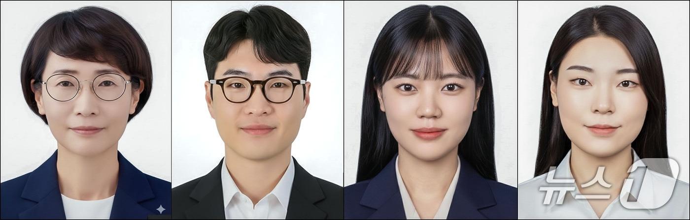 왼쪽부터 이진아 교수, 이수경 박사, 함현지 박세민 박사과정생