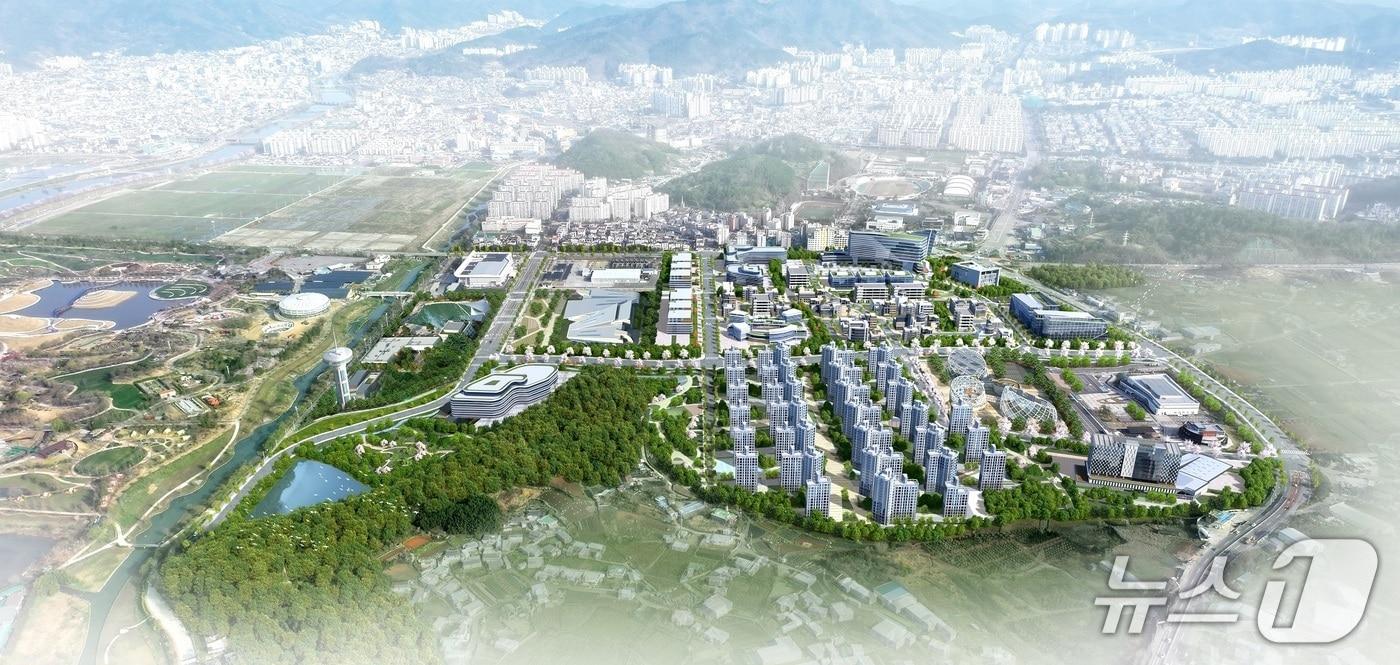 연향들 도시개발사업 조감도. (순천시 제공. 재판매 및 DB금지)