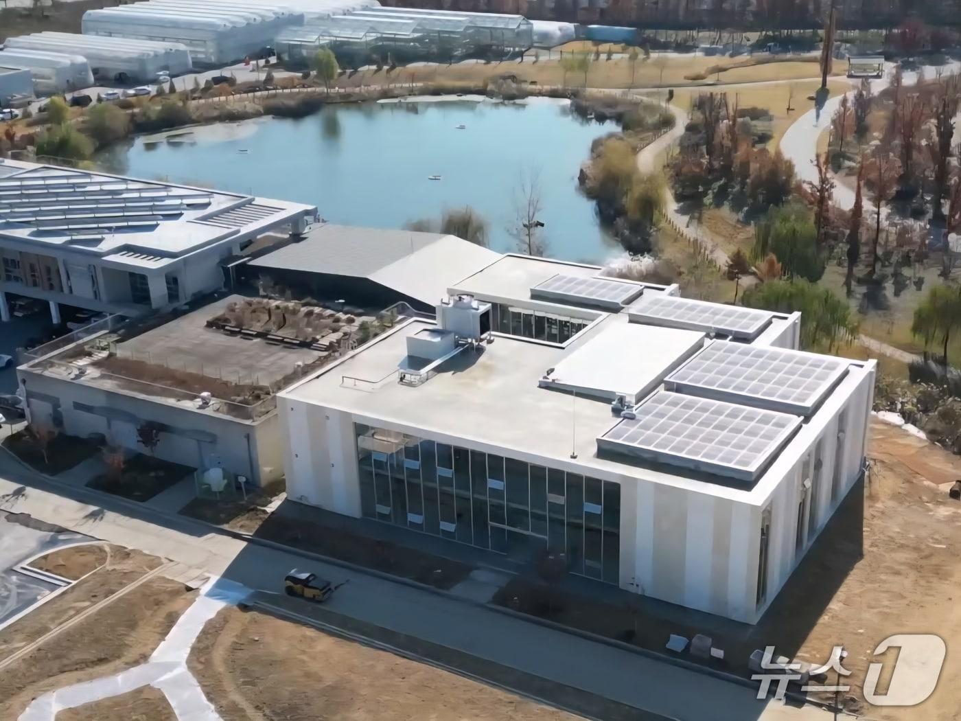 본문 이미지 - 한국수목원정원관리원 신사옥 전경. (한국수목원정원관리원 제공.재판매 및 DB금지) /뉴스1