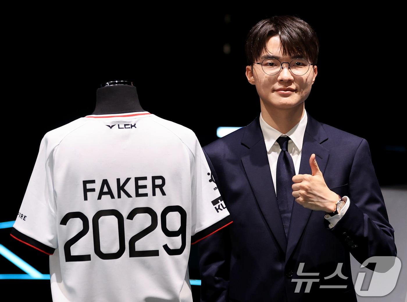본문 이미지 - LCK T1팀 주장 이상혁(페이커). 2025.12.18 ⓒ 뉴스1 이호윤 기자