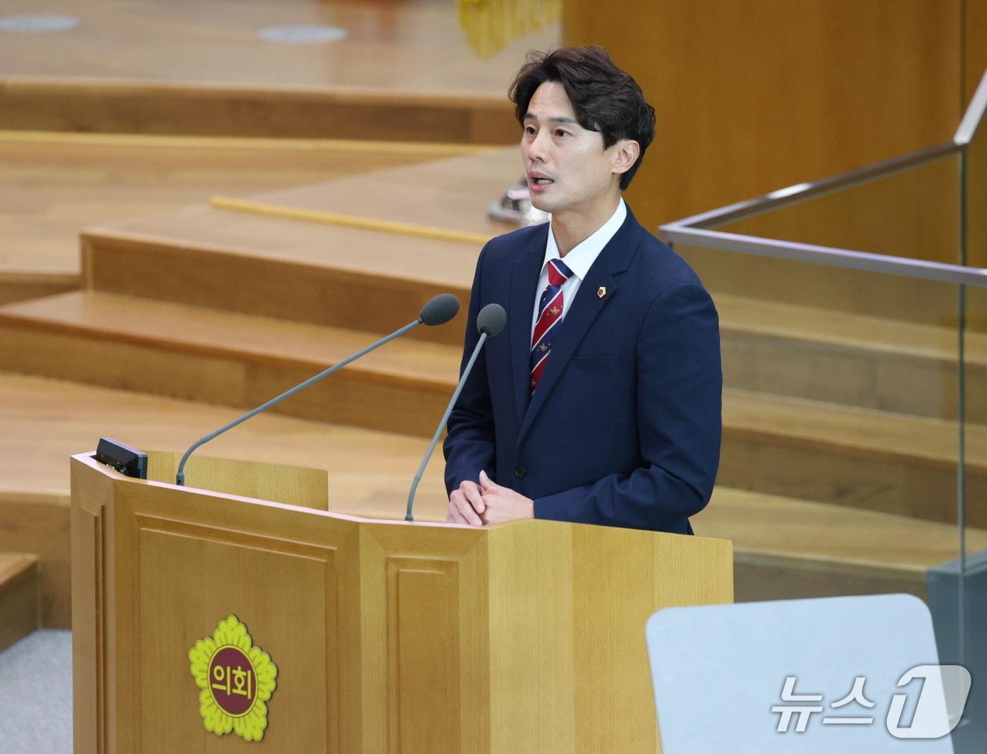 본문 이미지 - 황대호 경기도의회 문화체육관광위원장.(도의회 제공. 재판매 및 DB금지)/뉴스1