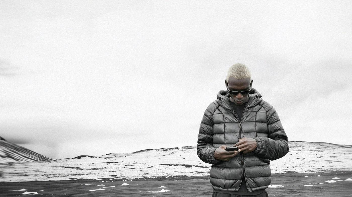 경량 패딩 화보.(티톤브로스제공)