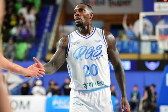 본문 이미지 - 대구 한국가스공사 라건아. (KBL 제공)