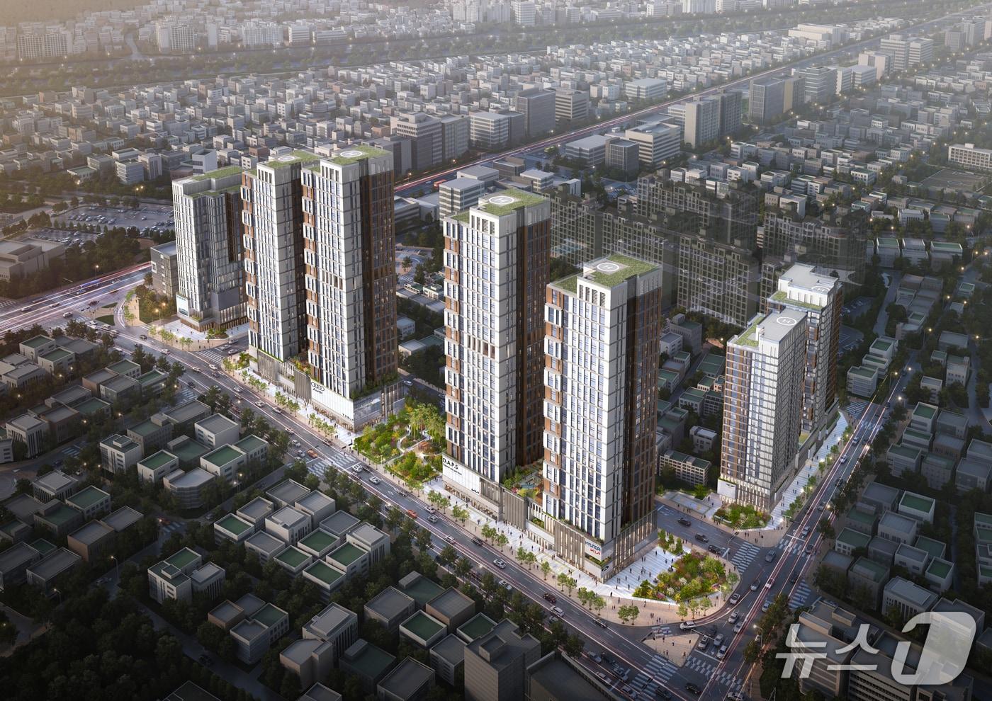 답십리 자동차 부품상가 도시정비형 재개발사업 조감도 (서울시 제공) 뉴스1ⓒ news1