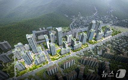 본문 이미지 -  노원구 상계5구역 예상 조감도 (서울시 제공)