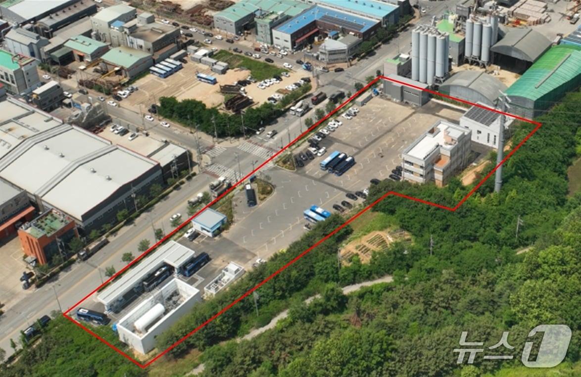 본문 이미지 - 뷰티풀파크 버스공영차고지 항공사진 (인천시 제공.재판매 및 DB금지)