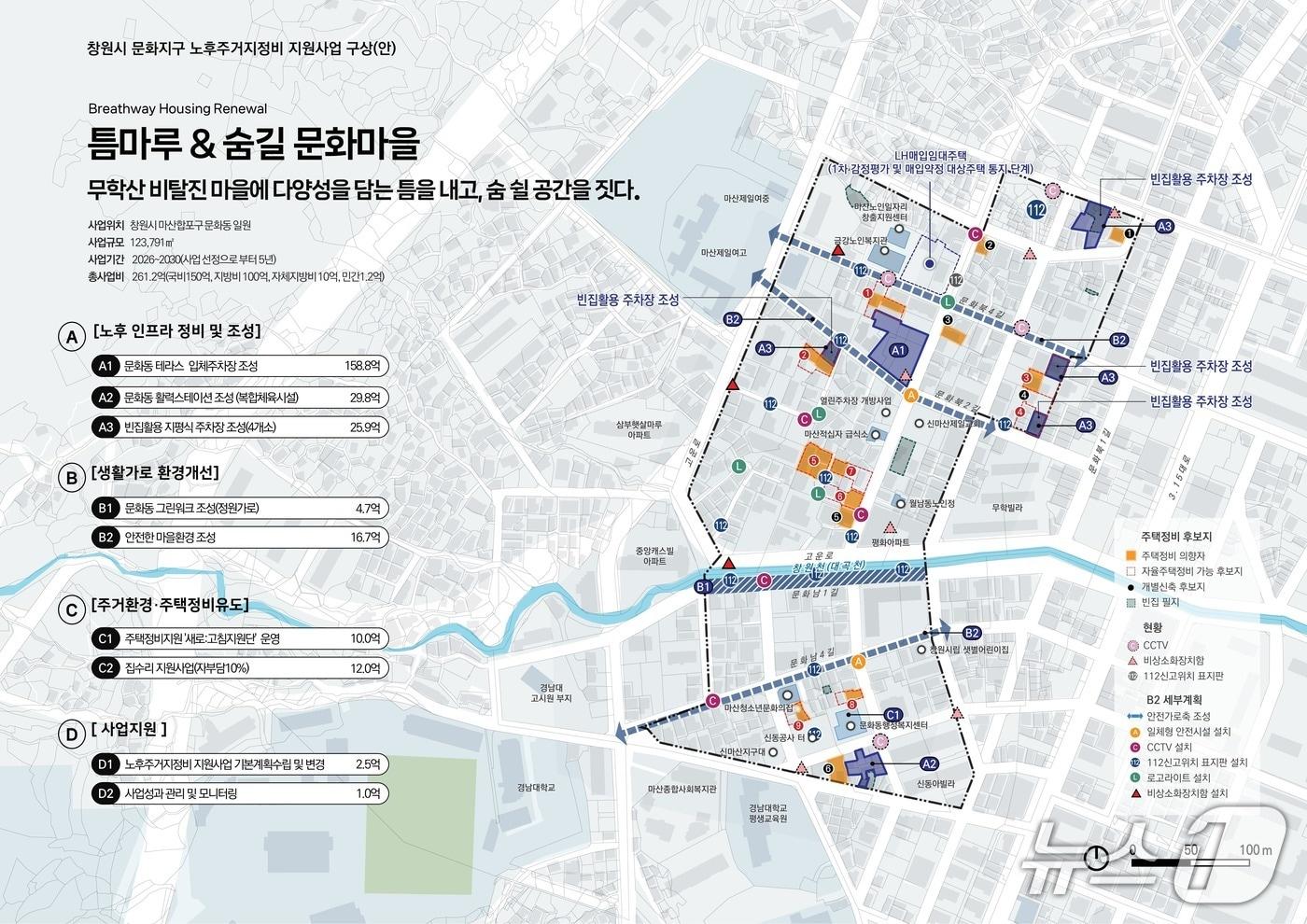 창원시 문화지구 구상도(경남도 제공. 재판매 및 DB금지)