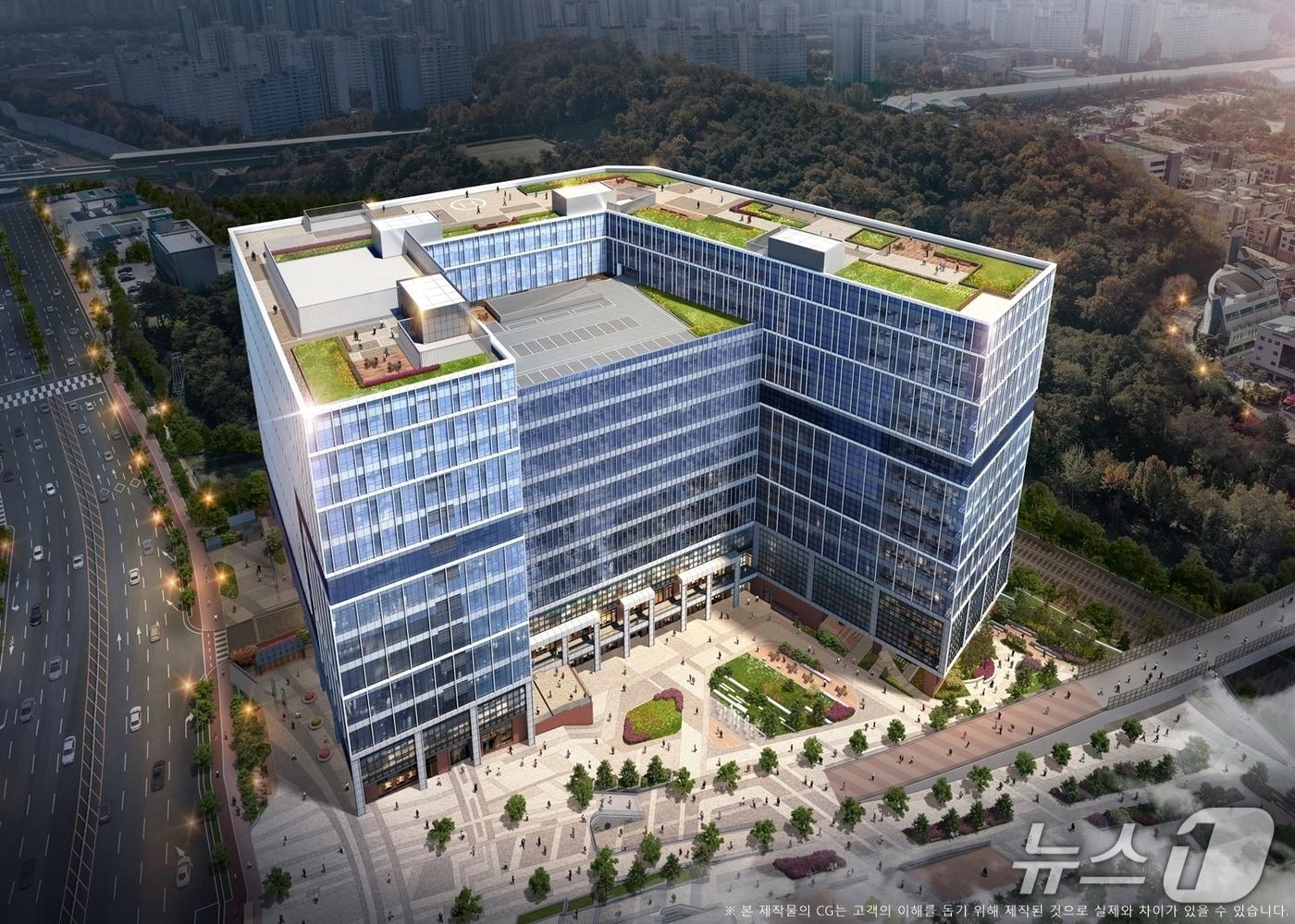 본문 이미지 -  현대 테라타워 세마역 조감도 (현대엔지니어링 제공) 뉴스1ⓒ news1