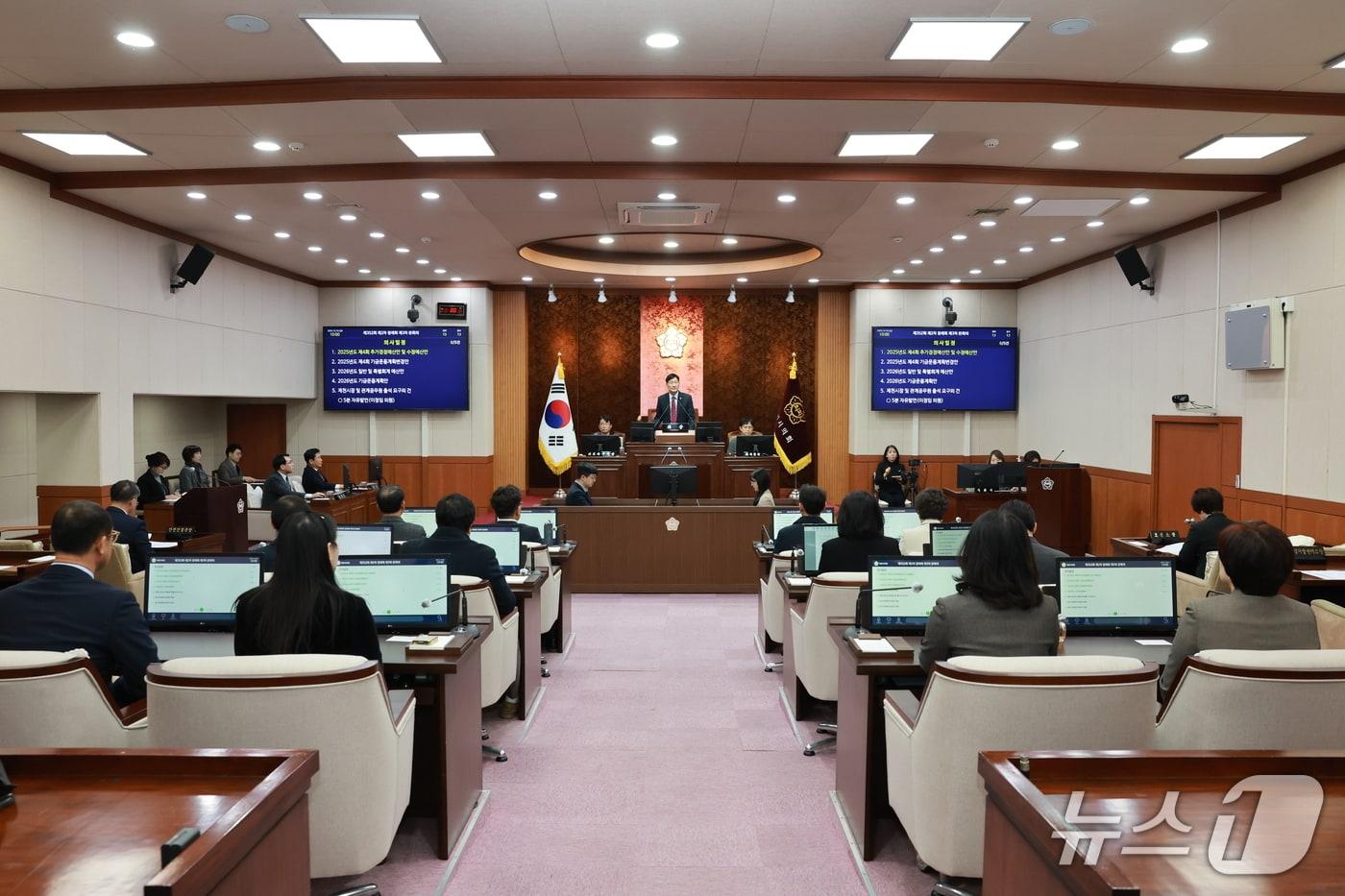  제천시의회 352회 2차 정례회 마무리.(제천시 제공, 재판매 및 DB금지)/뉴스1