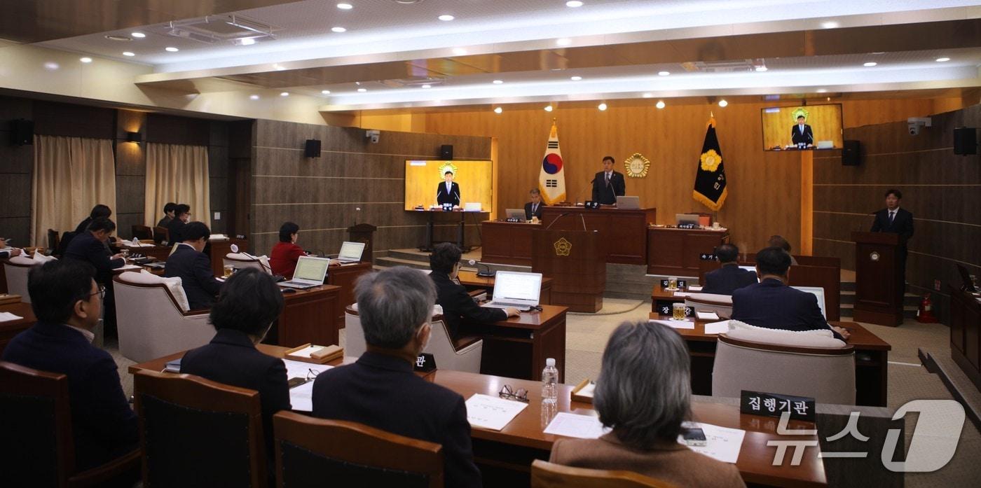 단양군의회 341회 2차 정례회 마무리.(단양군의회 제공, 재판매 및 DB금지)/뉴스1 