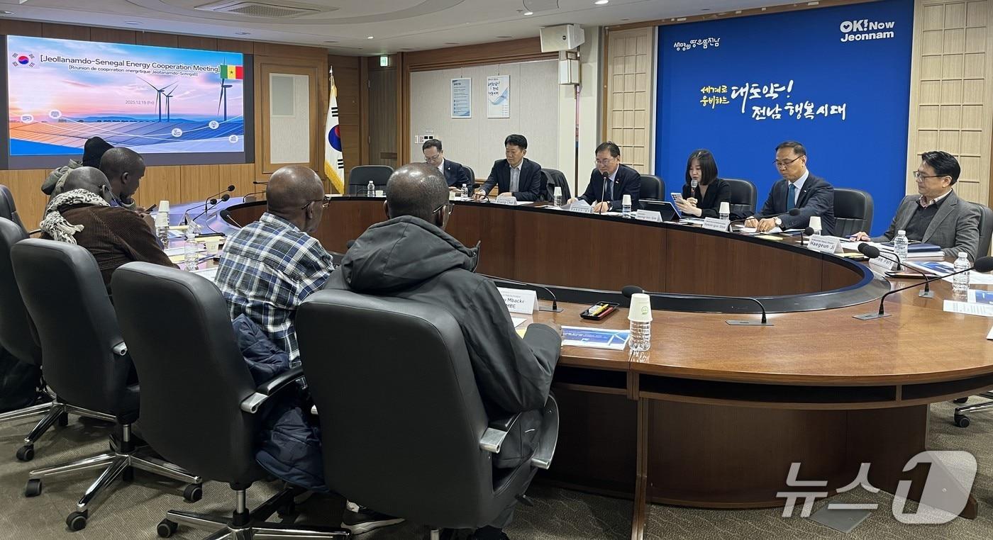 세네갈 ODA대표단 전남도 방문.(전남도 제공. 재판매 및 DB금지)2025.12.19/뉴스1