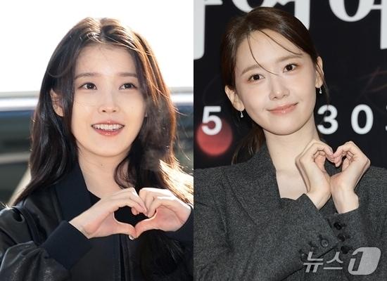 본문 이미지 - 아이유(왼쪽) 임윤아 / 뉴스1 DB