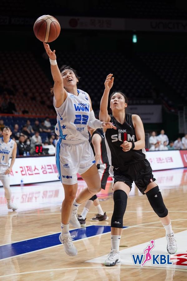 본문 이미지 - 우리은행 김단비(WKBL 제공)