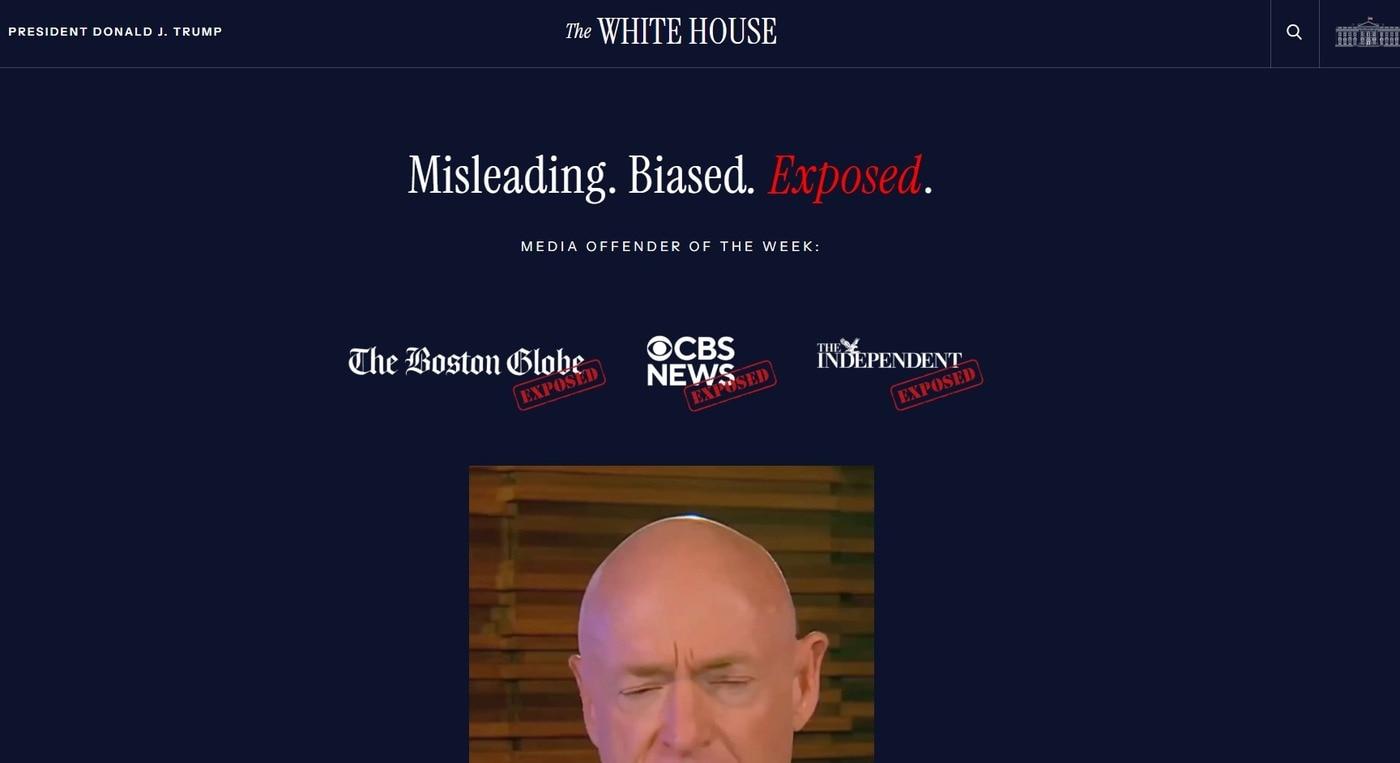  백악관 홈페이지 갈무리