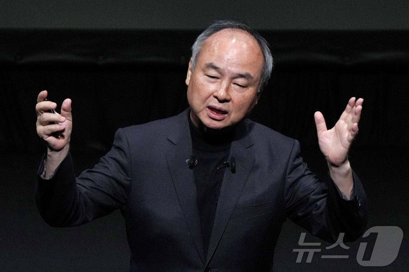 손정의 소프트뱅크 회장 겸 사장 &lt;자료사진&gt; ⓒ AFP=뉴스1