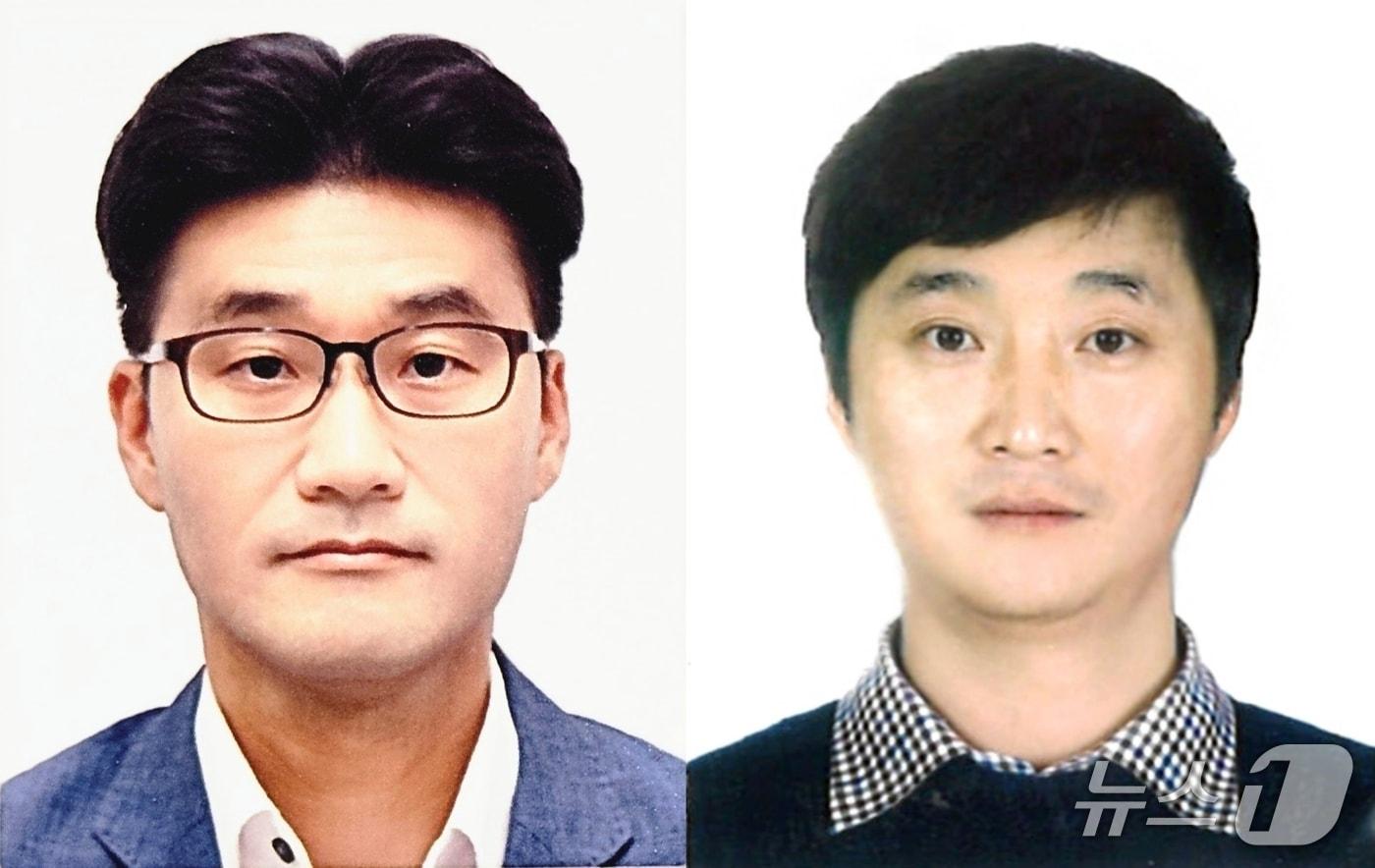 올해 구미시 최고장인으로 선정된 윤재훈 씨&#40;왼쪽&#41;와 이창용 씨/뉴스1