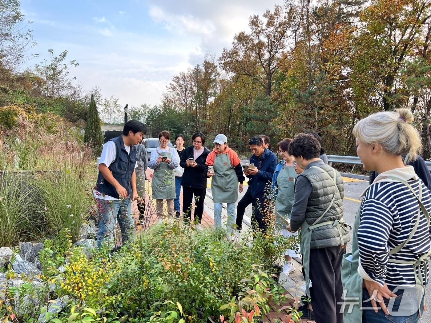 본문 이미지 - 열린정원 운영분야 우수사례로 선정된 중부대학교 빛마루정원 (산림청 제공.재판매 및 DB금지)/뉴스1