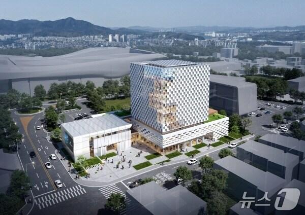 본문 이미지 - AI기반 첨단디지컬문화콘텐츠 실증공간 조감도./뉴스1