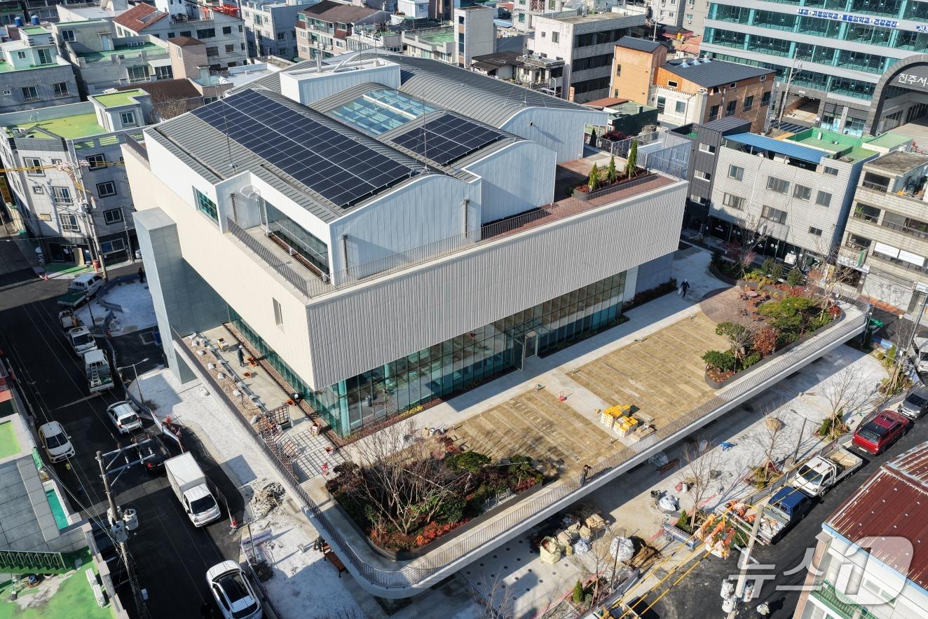 본문 이미지 - 진주시 성북동 아동·복지센터 전경(경남도 제공. 재판매 및 DB금지).