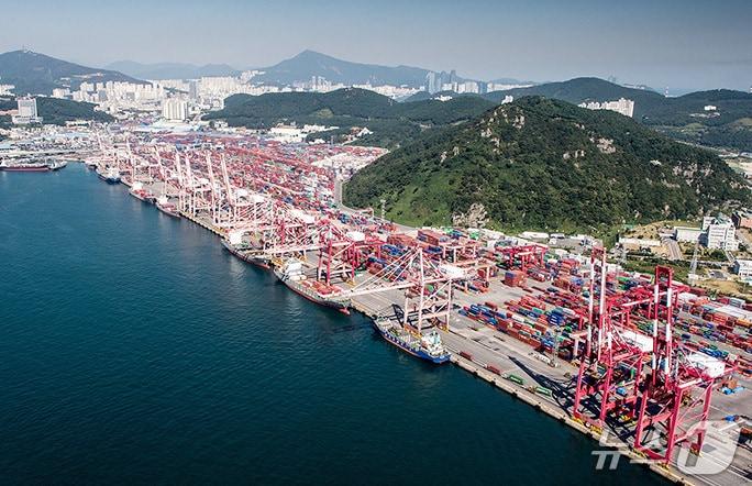 본문 이미지 - 부산 북항 신선대부두 (부산항만공사 제공. 재판매 및 DB금지)