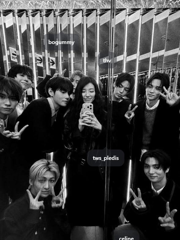 본문 이미지 - 수지, 뷔, 박보검, 투어스/인스타그램 캡검