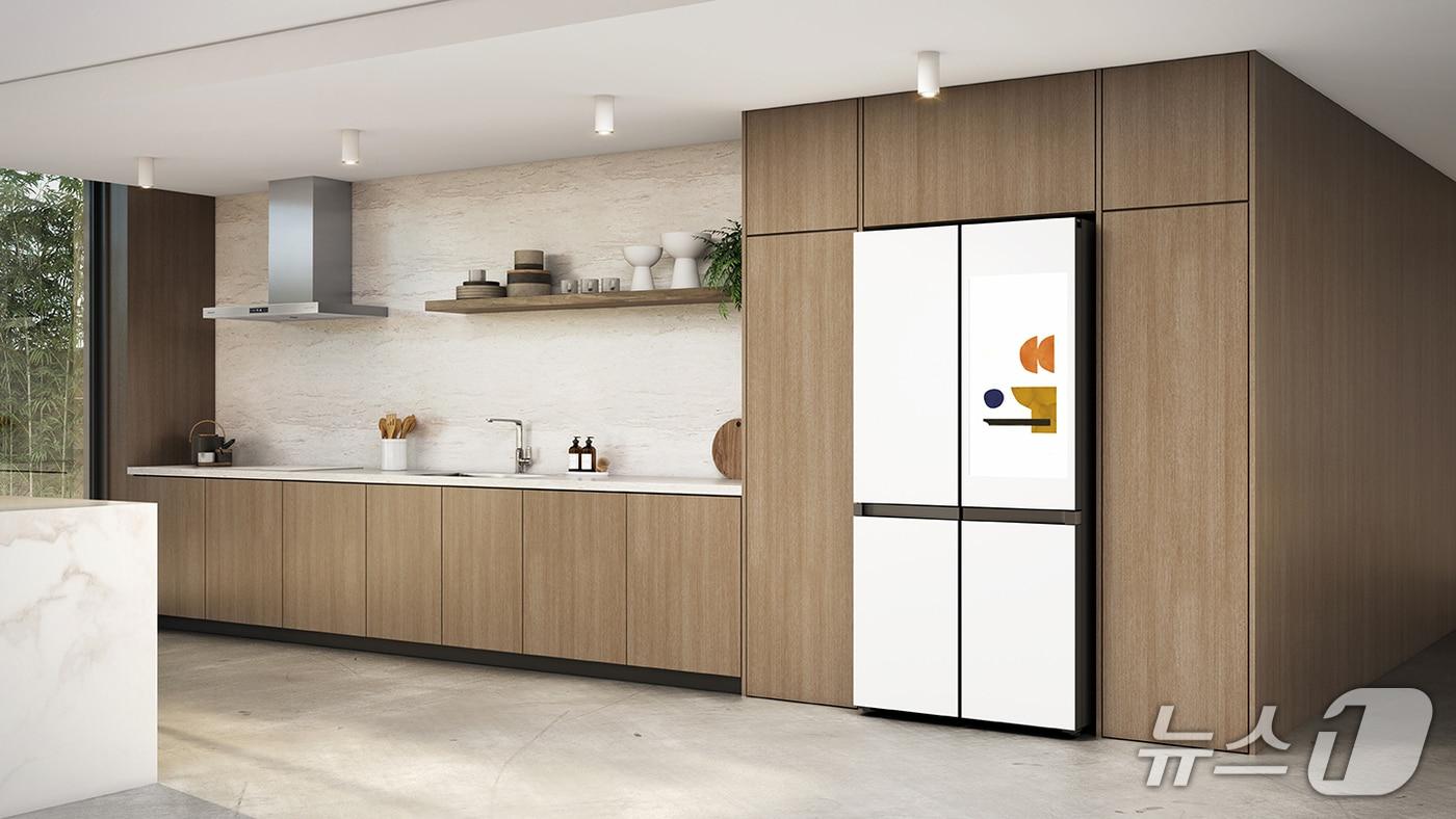 가전 최초로 제미나이 탑재한 삼성전자 '비스포크 AI 냉장고' 라이프스타일 이미지. (삼성전자 제공)