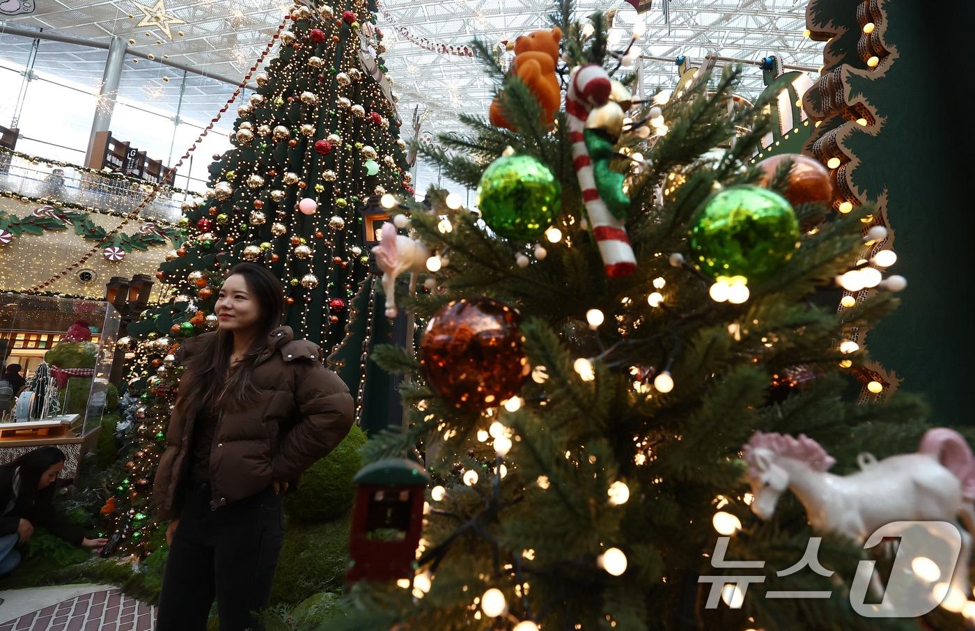 크리스마스 트리 자료사진 2025.12.21/뉴스1 ⓒ News1 김민지 기자
