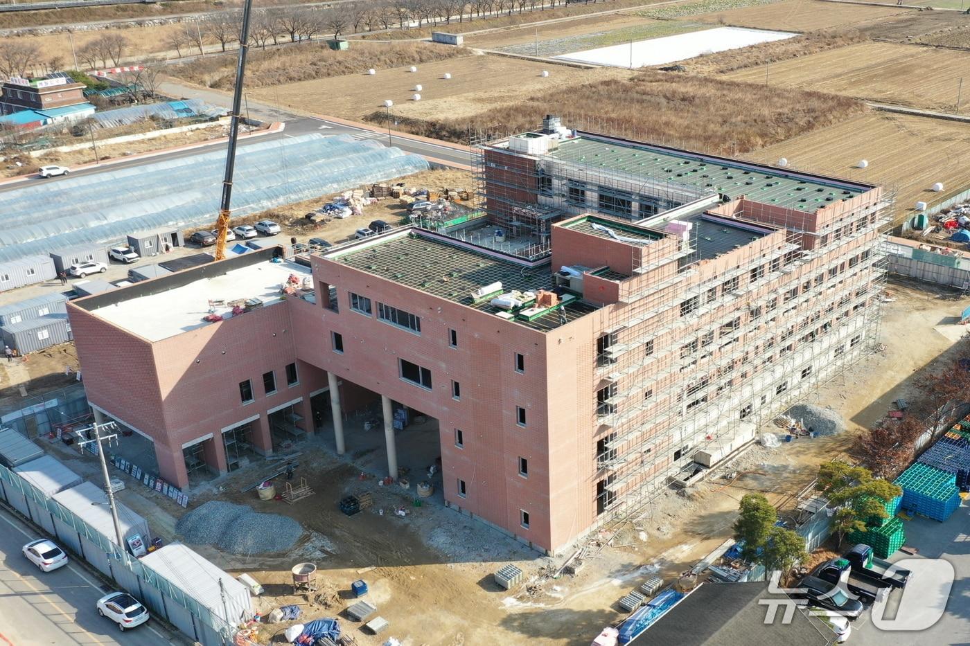 보은군 온-누림 플랫폼(가칭) 건립 현장(보은군 제공. 재판매 및 DB금지) /뉴스1