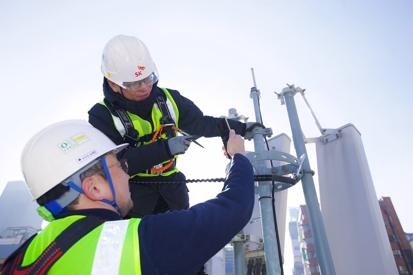 SK텔레콤이 성탄절 전후와 연말연시 기간 통신 트래픽 증가에 대비해 이동통신 품질 집중 관리에 돌입했다.(SK텔레콤 제공)