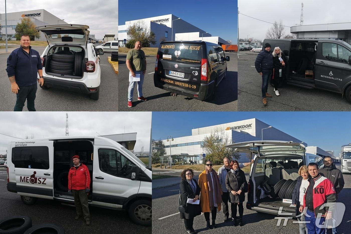 한국타이어가 진행한 2025 타이어 기부 프로그램. (한국타이어 제공) 