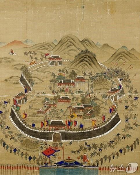 본문 이미지 - 동래부 순절도.(부산시 제공. 재판매 및 DB금지)