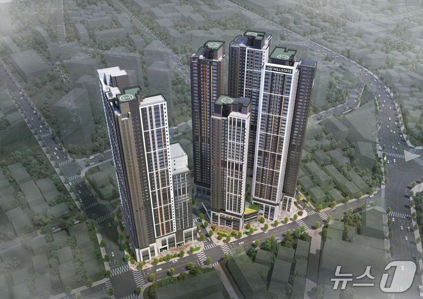 울산 남구 '힐스테이트 선암호수공원' 조감도 (현대건설 제공)뉴스1 ⓒ News1