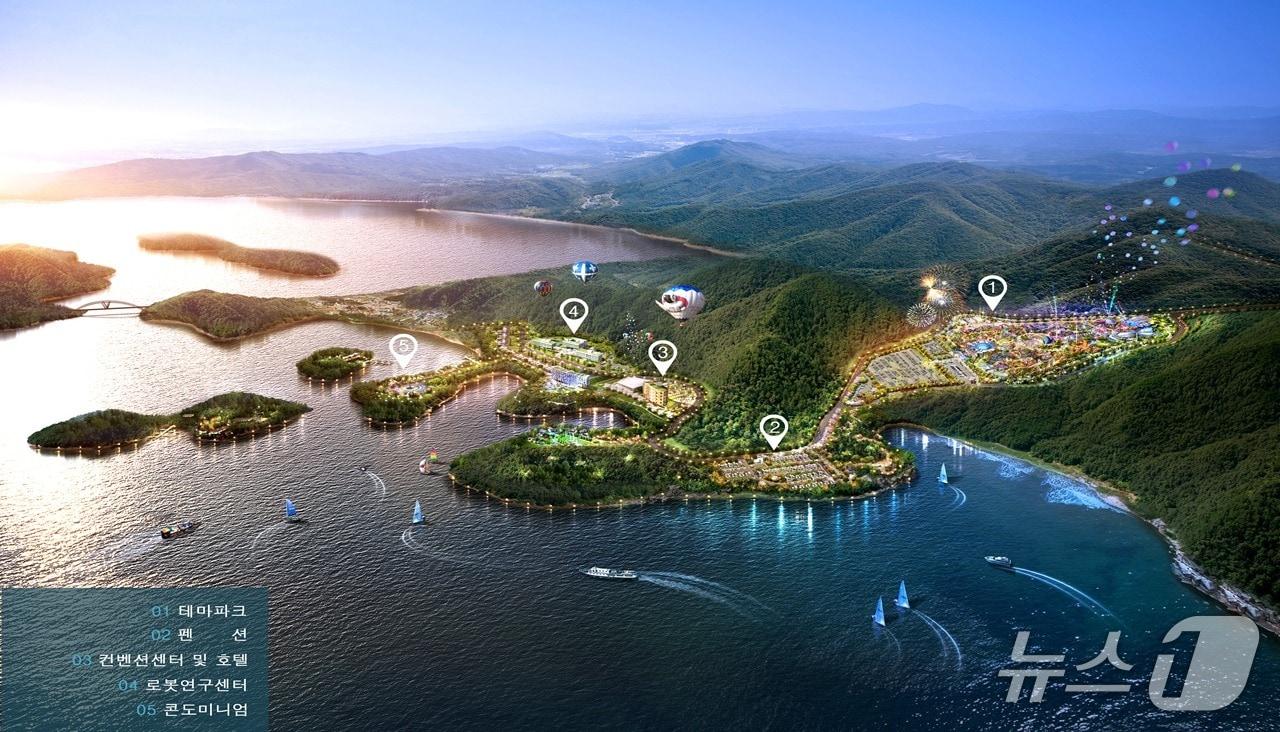 본문 이미지 - 마산로봇랜드 조성사업 조감도(경남도 제공. 재판매 및 DB금지)