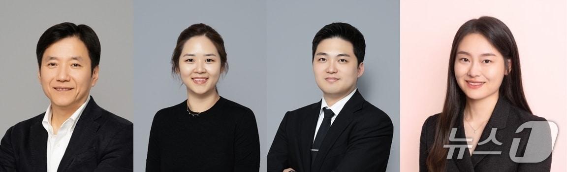 본문 이미지 - (왼쪽부터) 주지현 가톨릭중앙의료원 기초의학사업추진단 첨단세포치료사업단 교수, 임예리 가톨릭대 의대 교수, 바이오기업 입셀의 남유준·박나래 박사 공동 연구팀.(가톨릭중앙의료원 제공)