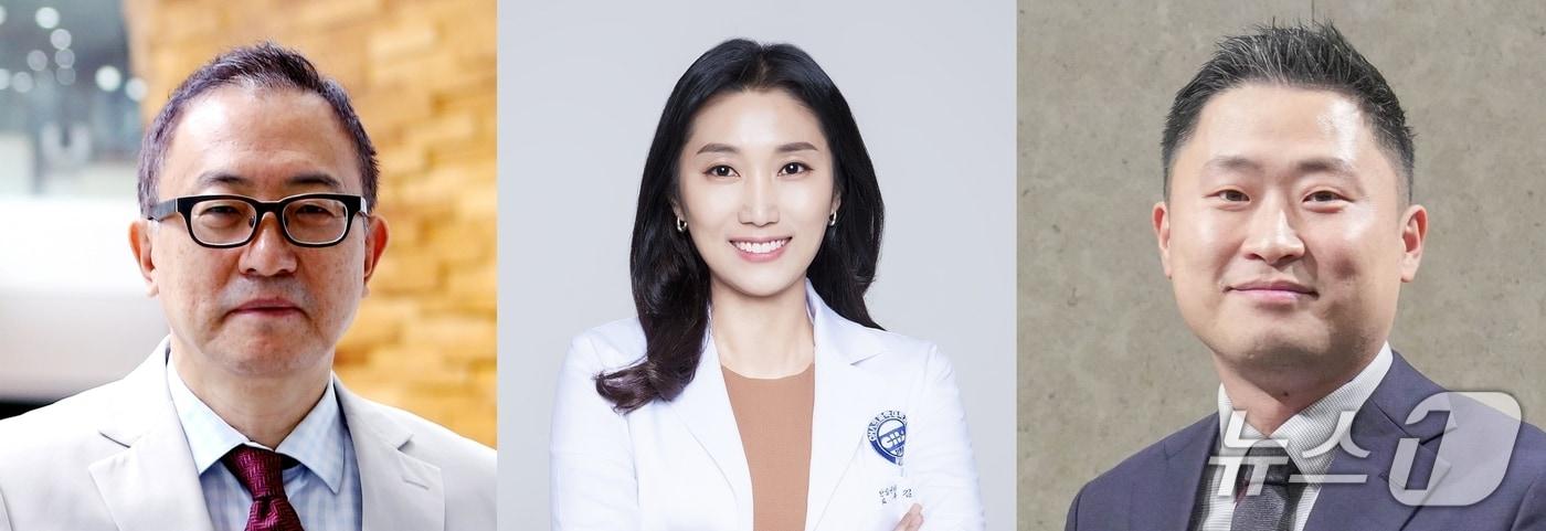 차광렬 차병원∙차바이오그룹 글로벌 종합연구소장, 분당차병원 난임센터 김지향 교수, 을지대학교 이재왕 교수.(왼쪽부터)(차 의과학대학교 차병원 제공)