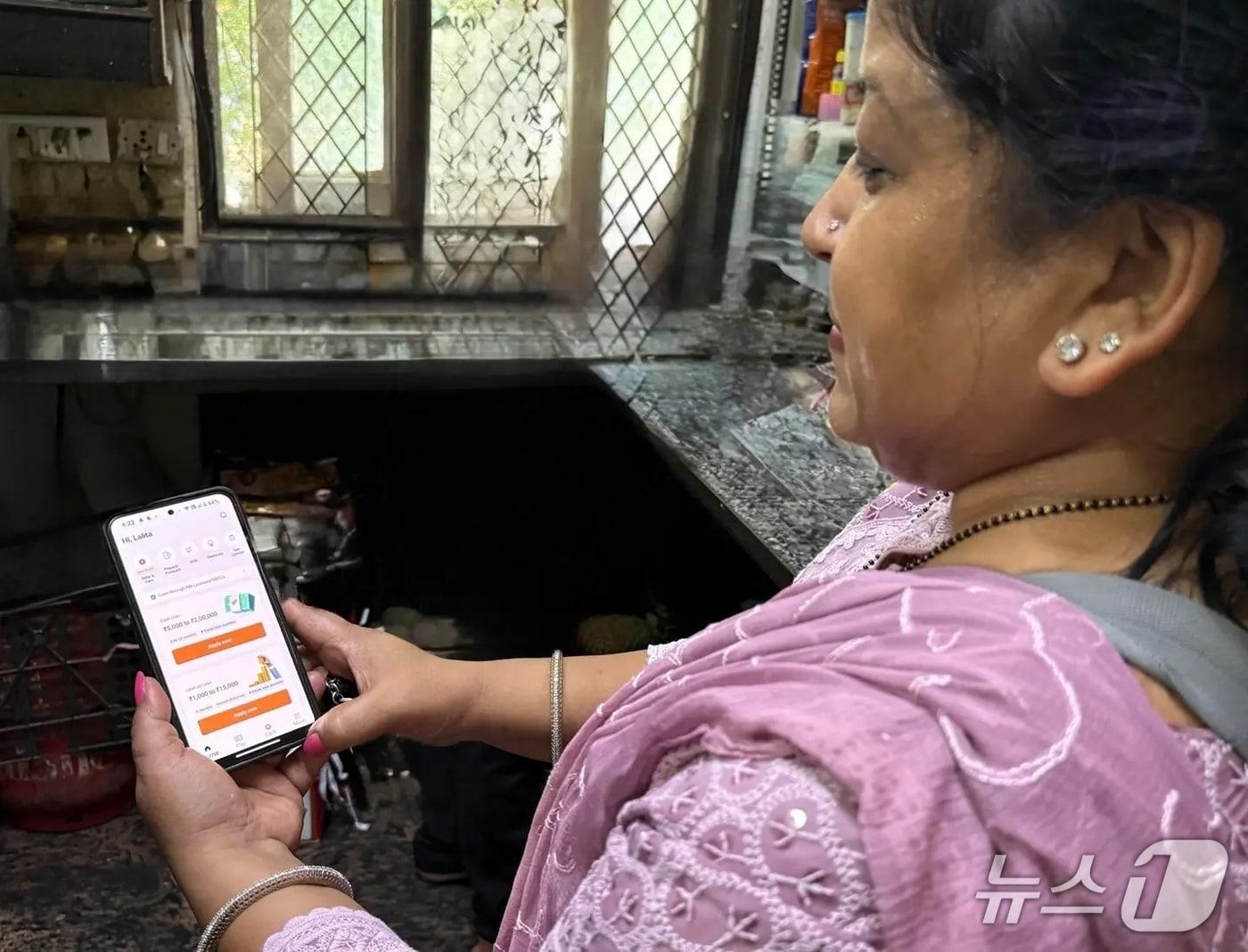 본문 이미지 - 어피닛의 트루밸런스를 이용하고 있는 인도 이용자(어피닛 제공)