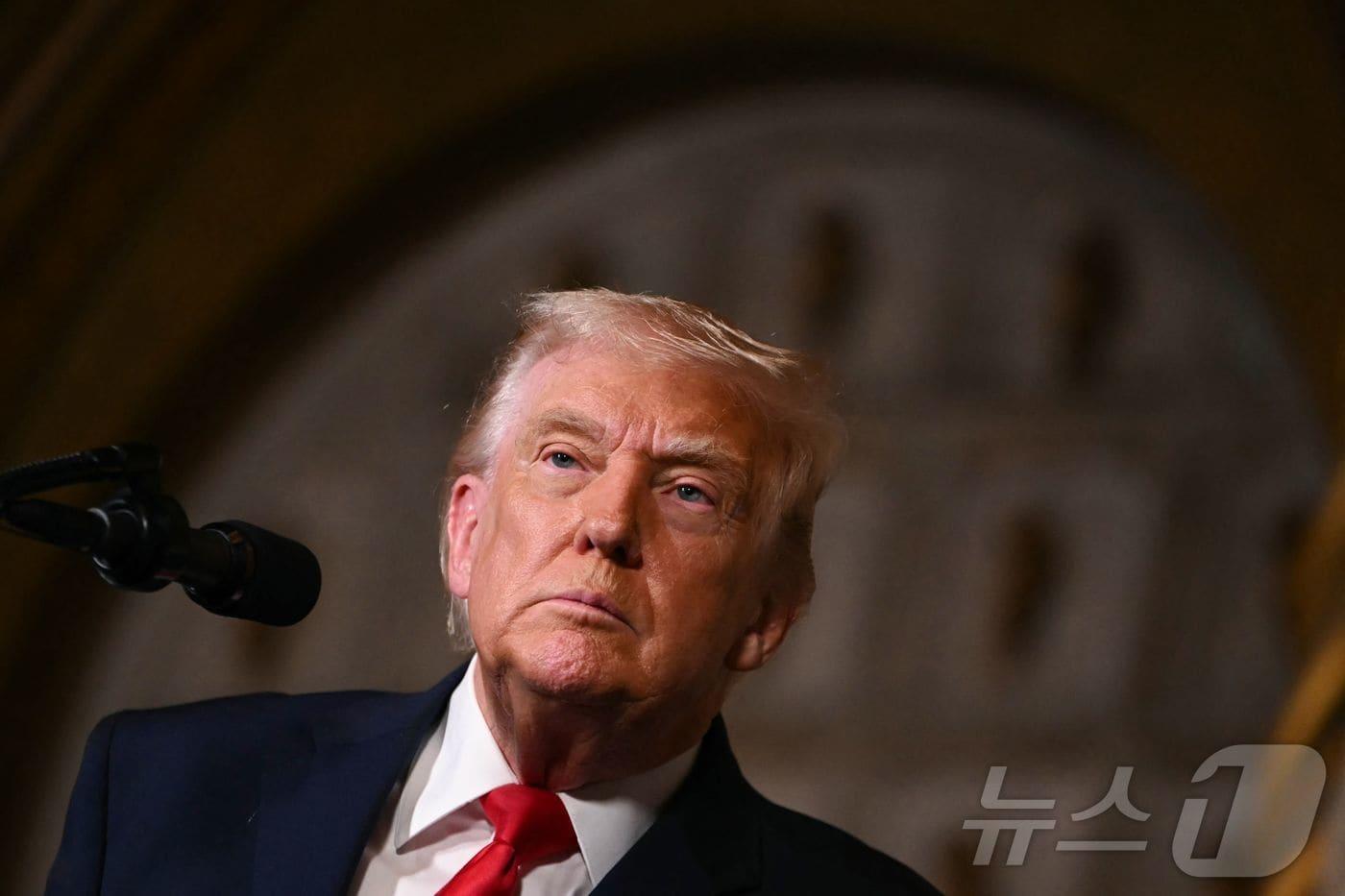도널드 트럼프 미국 대통령 ⓒ AFP=뉴스1