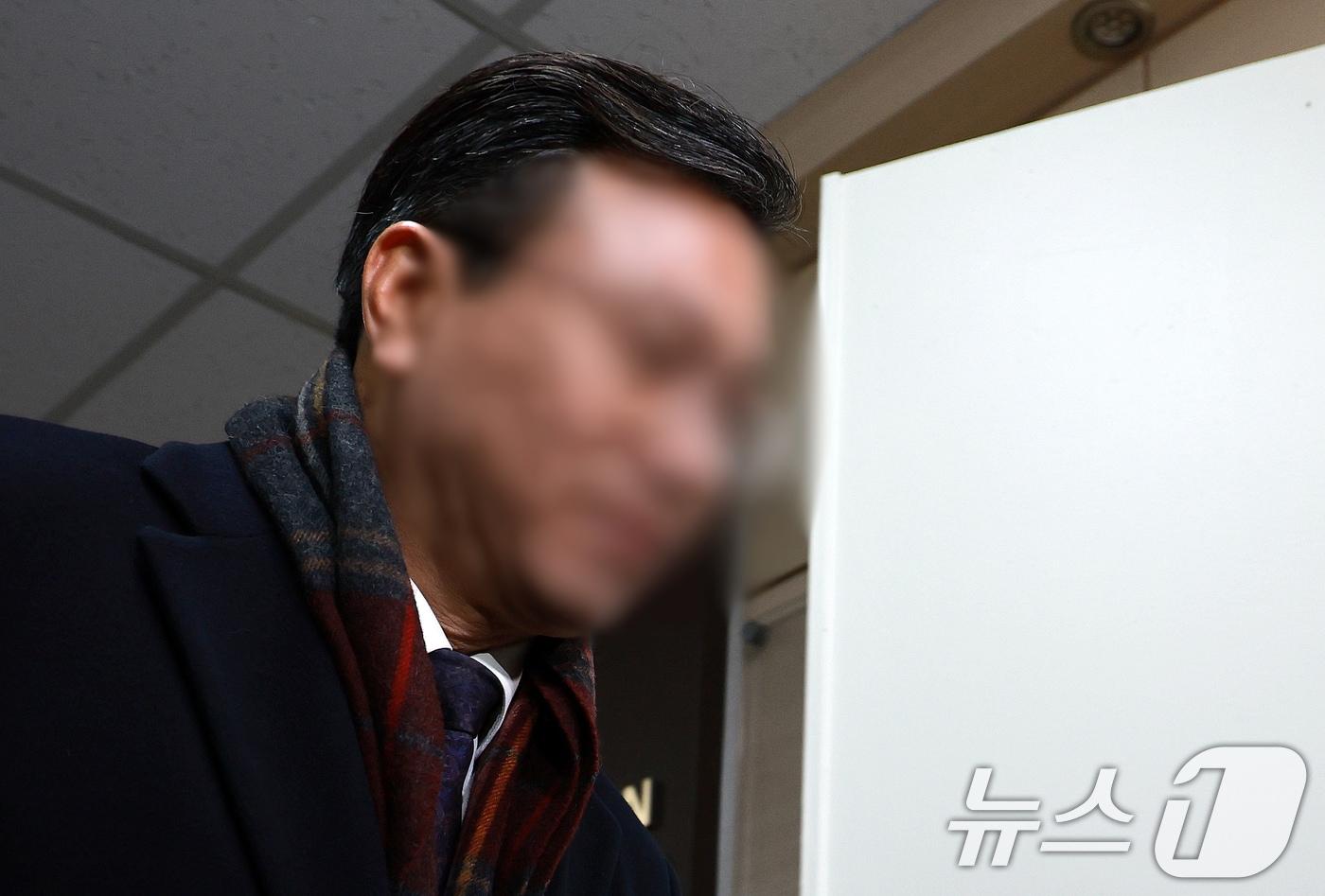 본문 이미지 - 통일교 전 총무처장 조 모씨. 2025.12.23 ⓒ 뉴스1 이호윤 기자